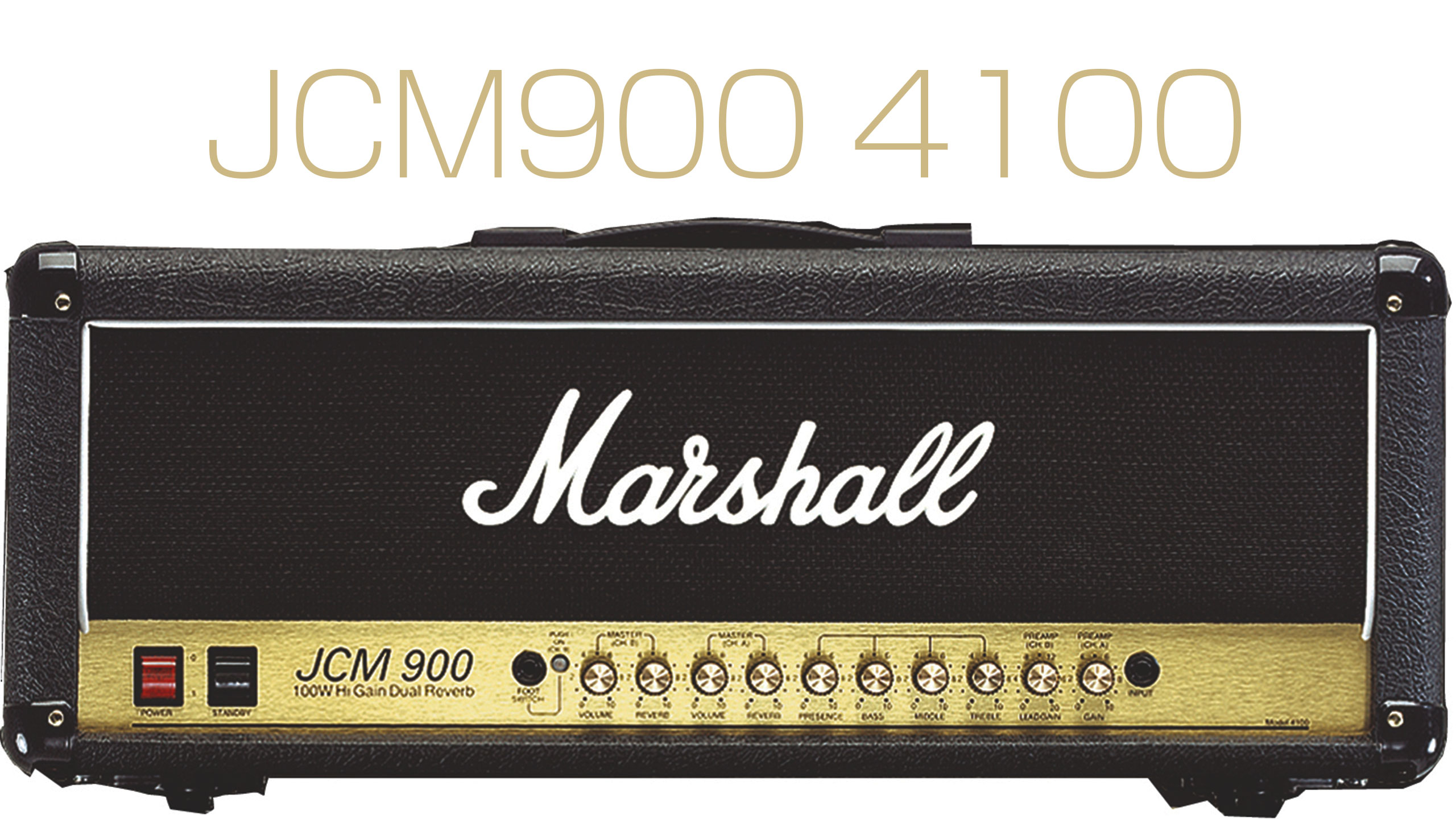 マーシャル・ギターアンプヘッドの音作りの基本 Marshall JCM900 4100