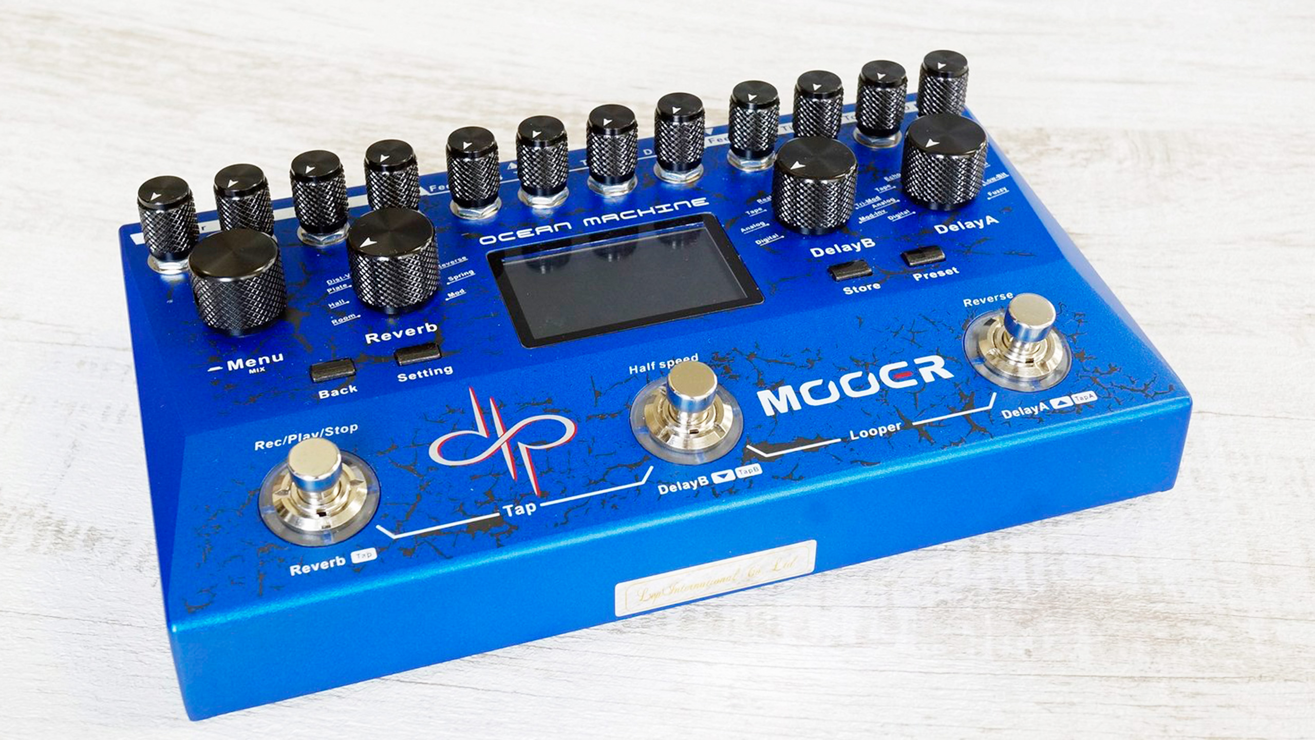 mooer / ocean machine ディレイ リバーブ Mooer Ocean Machine II