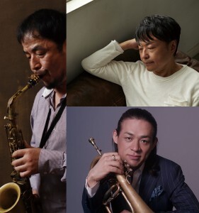 土岐英史(Sax) esq＜三谷泰弘(Vo,Key)＞ TOKU(Vo,Flh)