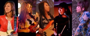 安達久美(G)大久保初夏(G,Vo)山田直子(B)GRACE(Ds)花田えみ(Key)