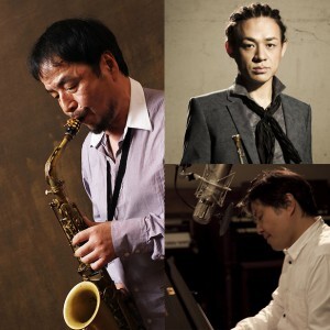 土岐英史(Sax) esq＜三谷泰弘(Vo,Key)＞ TOKU(Vo,Flh)